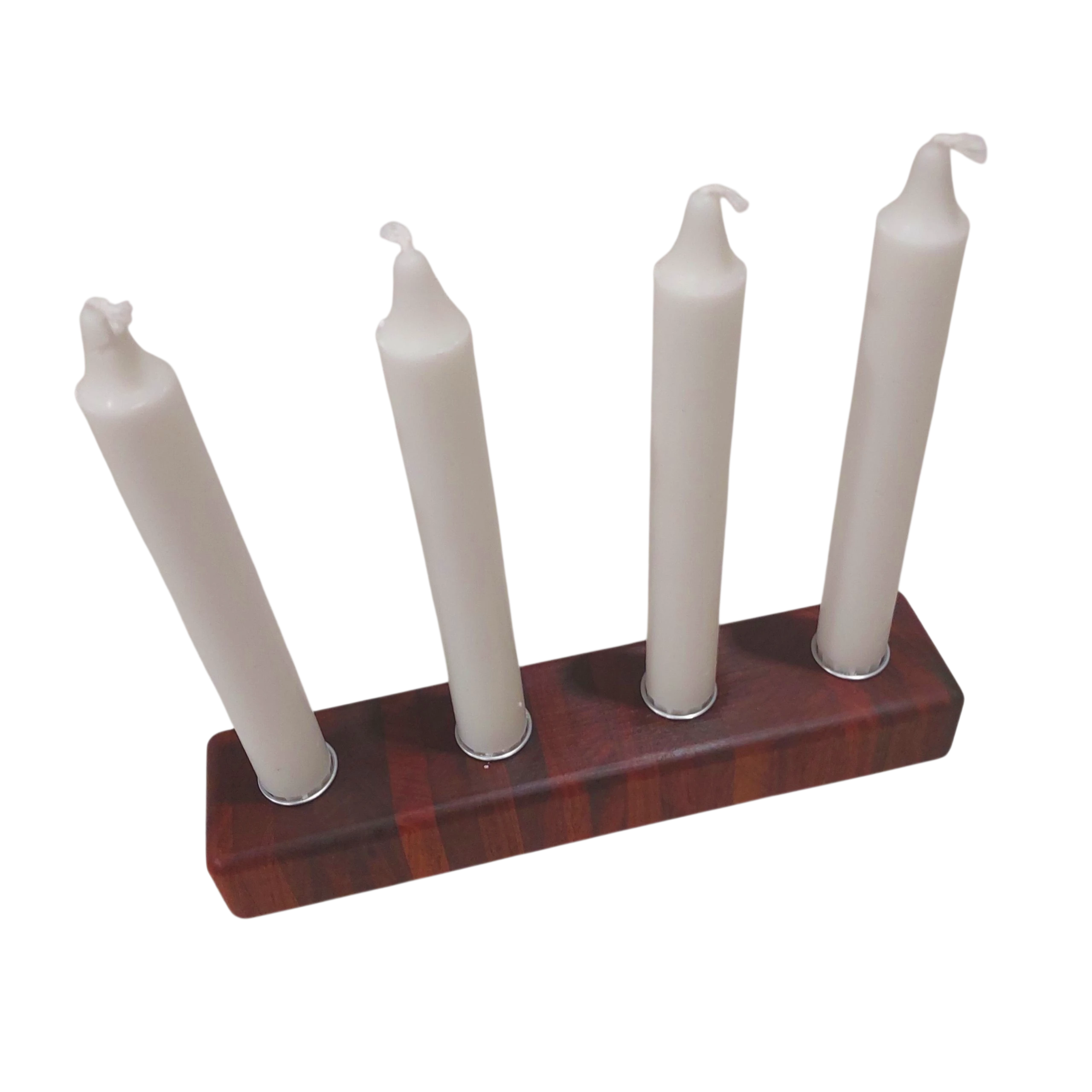 Adventsljusstake Jatoba